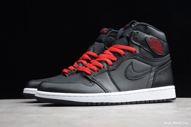Air Retro Jordan Satin OG 555088-060 Black High 1 0726